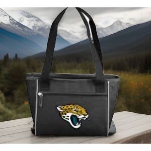Jacksonville Jaguars 16-Can Insulated‎ Cooler Tote Bag NFL Official Merch - NEW